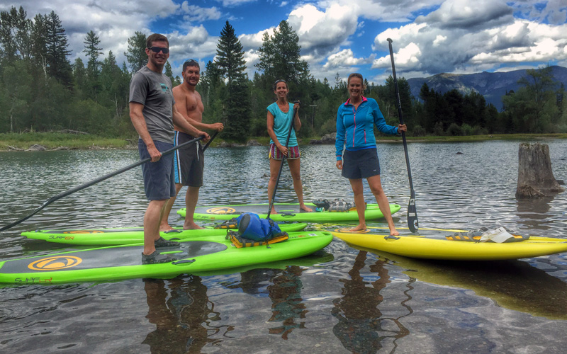 Base Camp Bigfork Stand Up Paddle Board Rental